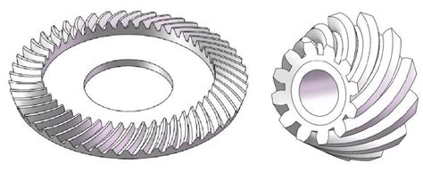 Finite Element Modeling And Mesh Generation Of Fh Hypoid Gear Zhy Gear