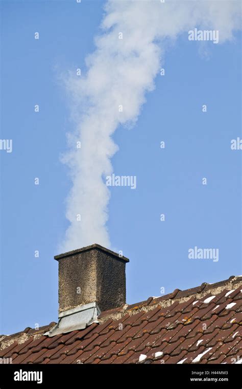 A Chimney Smoking Particulate Matter Charge Smog Environmental