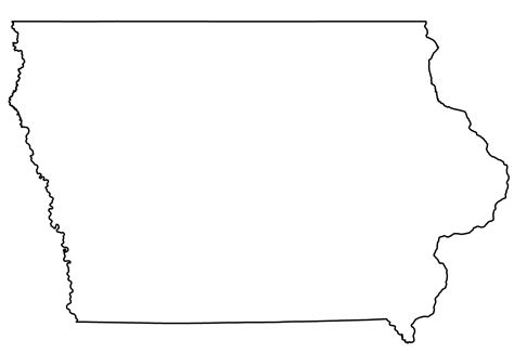 State Outlines Blank Maps Of The 50 United States Gis