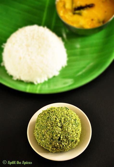 Kariveppila Chammanthi Kerala Style Curry Leaves Chutney Spill The