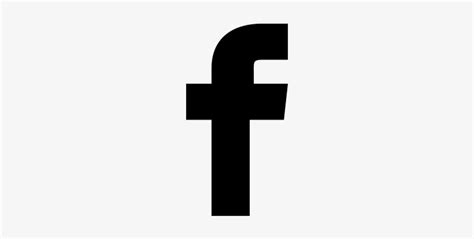 Download 26 38 Facebook Logo Black Transparent  Vector