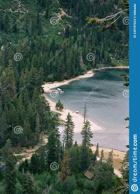 Emerald Bay In Lake Tahoe In The Sierra Nevada California Stock Image
