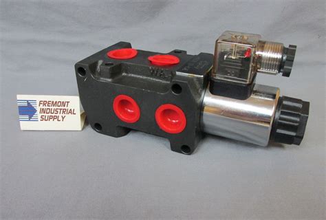 Hydraulic Solenoid Operated Selector Diverter Valve 12 Volt Dc For Sale