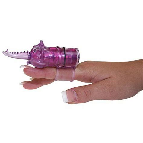 The Nympho Ultra Finger Vibe Clit Nipple Vibrator Tickler Teaser