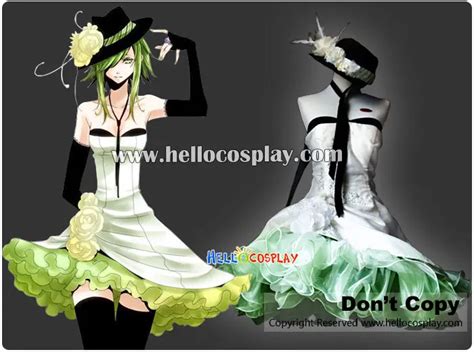 Vocaloid 2 Cosplay Megpoid Gumi Green Dress H008gumi Megpoid Cosplay