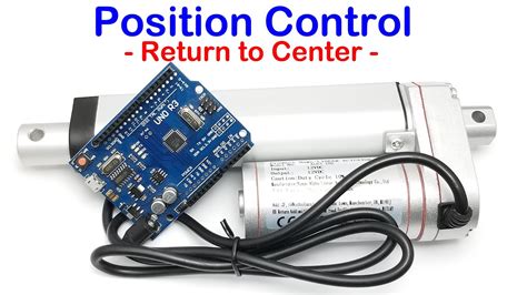 Arduino Linear Actuator Position Control Linear Actuator With