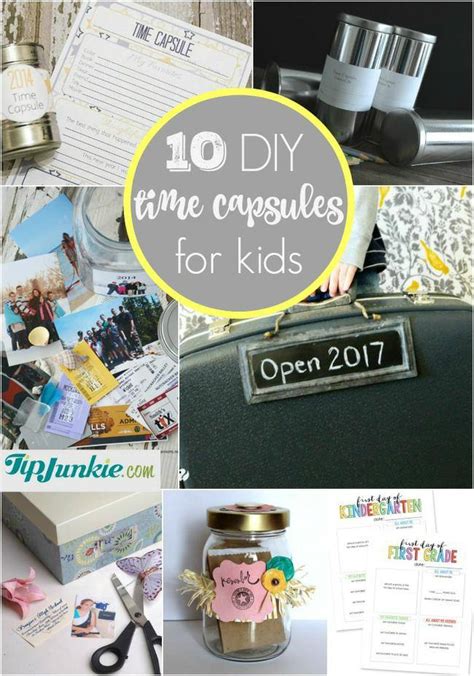 10 How To Make Time Capsules For Kids Tip Junkie