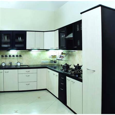 Where you'll buy each and everything that might provides it is an ultimate look. L Shaped Modular Kitchen, Best Shape Modular Kitchen, L ...