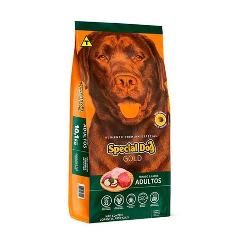 Ração Special Dog Gold Para Cães Adultos Sabor Frango E Carne 20kg