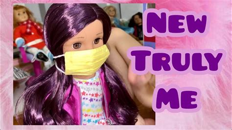 New Purple Hair American Girl Doll 86 And New Truly Me Outfit Youtube