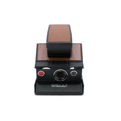 polaroid sx 70 model 2 black tan — brooklyn film camera