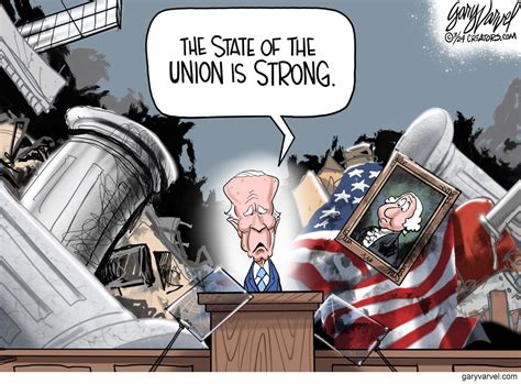 8 Cartoons Debate Joe Bidens State Of The Union