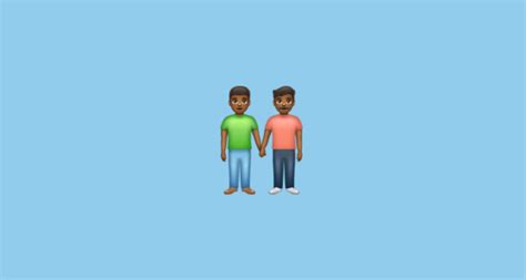 👬🏾 Men Holding Hands Medium Dark Skin Tone Emoji On Whatsapp 22020624
