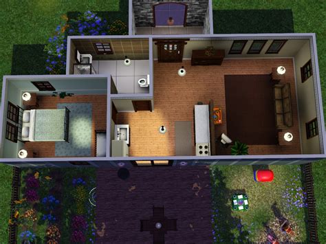 sims   bedroom house plans sims   bedroom house