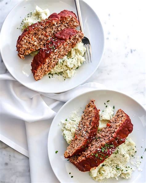 Quinoa Turkey And Beef Meatloaf With Tomato Glaze Recipe The Feedfeed