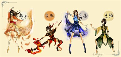 Avatar The Four Elements By Chiaroscuro8 On Deviantart