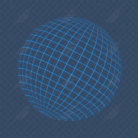 Globe Vector Lines Png