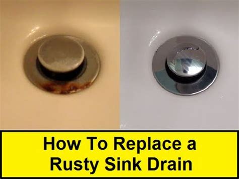 How To Replace A Rusty Sink Drain HowToLou Com YouTube