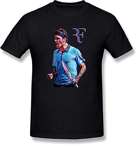 Mens 2015 Us Open Tennis Superstar Roger Federer T Shirts Amazonde