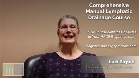 Comprehensive Manual Lymphatic Drainage Course Youtube
