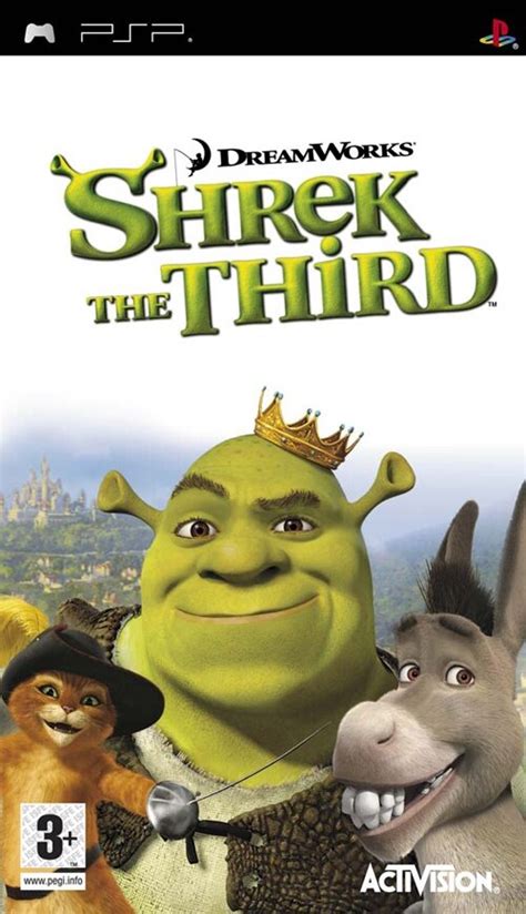 Shrek The Third Shrek Trzeci Psp Używana Game Over Kraków