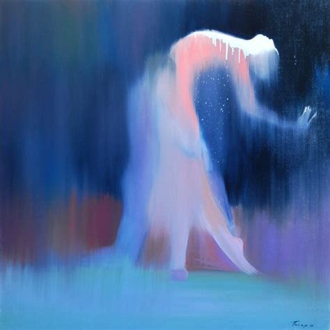 What A Beautiful Piece Of Art Big Abstract Ballet Oil Painting