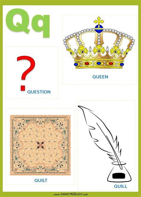 Filter for words that start with these letters. Words Starting With Letter 'Q' For Kids - Smart ...
