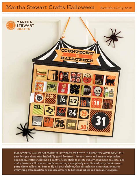 Martha Stewart Crafts Halloween Catalog July 2012 By Scrapart Issuu