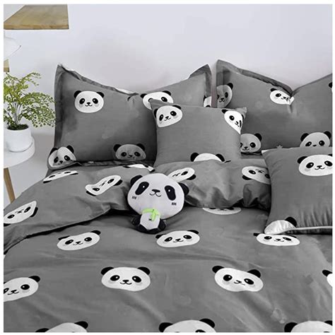 Panda Bedding Set Kids Bedding Set Panda Duvet Cover And Etsy