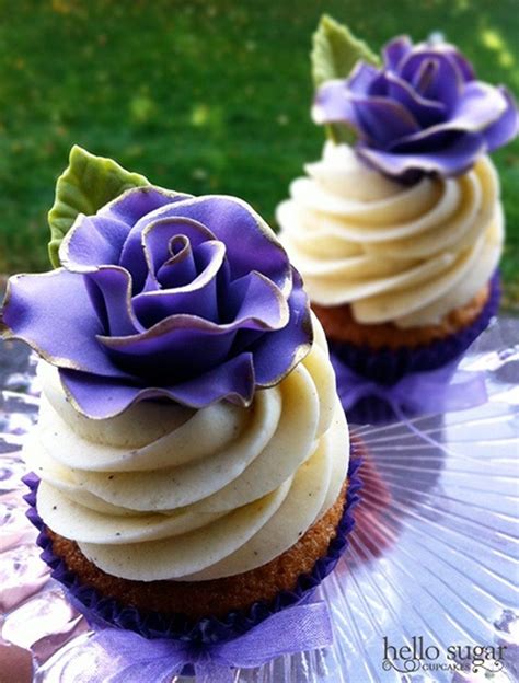 Purple Desserts Cupcake Cakes Purple Cupcakes