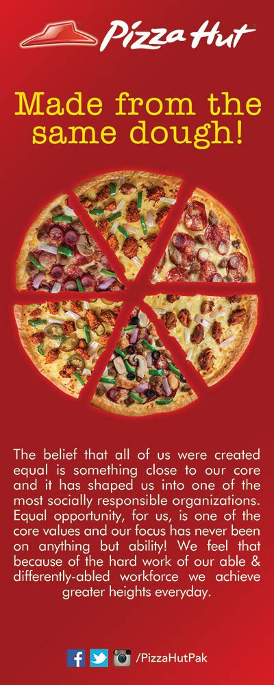 Pizza Hut Inclusiveness Campaign By Jawad Usman At