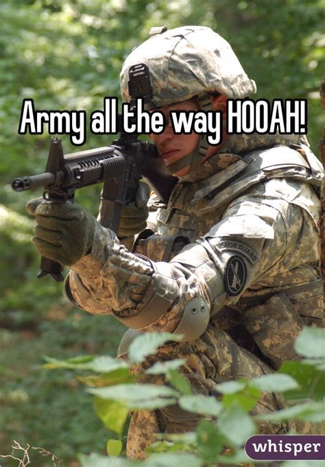 Army All The Way Hooah