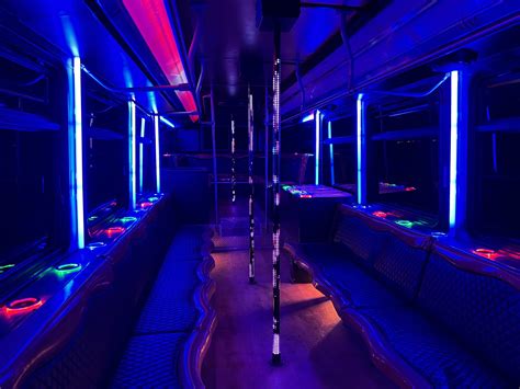 The Black Phantom Party Bus In Minneapolis Mn Rentmypartybus Inc
