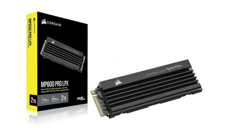 Corsair Force Mp600 Pro Lpx 2 To Un Ssd Gen4 Plus Petit Pour La Ps5