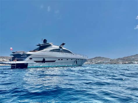 Pershing 72 Ft Motor Yacht Mykonos Luxury Yacht Charter