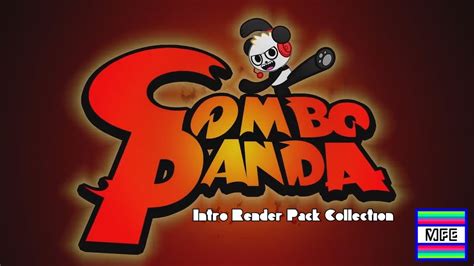 Combo Panda Intro Render Pack Collection Youtube