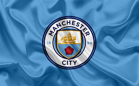HD Wallpaper Soccer Manchester City F C Logo Wallpaper Flare