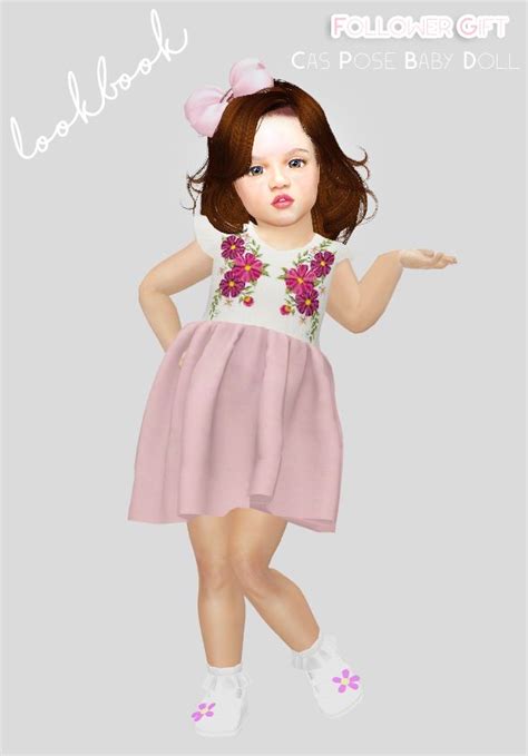 Click Picture To Enlarge Clothes Dress By Qvoix Link Sims 4 Toddler