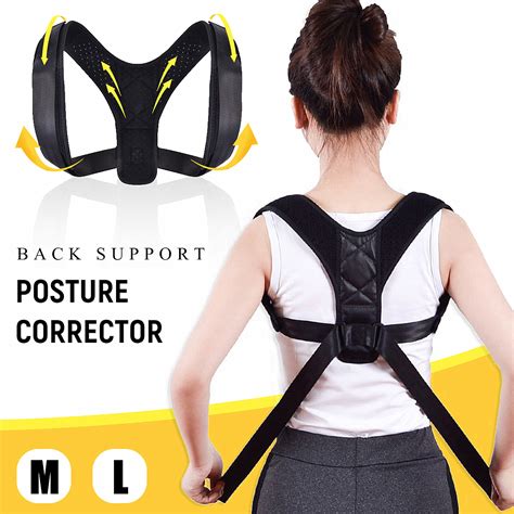 Candid evidence caught by the fiance. posture corrector clavicle support back straight shoulder ...