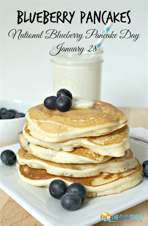 Healthy Blueberry Pancakes Recipe For National Blueberry Pancake Day
