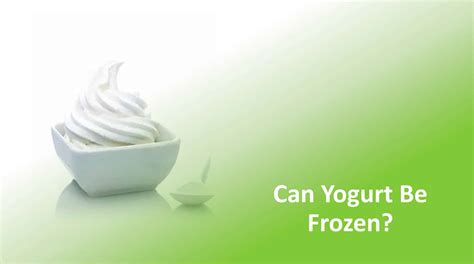 Can You Freeze Yogurt How Long Does It Last Food Champs