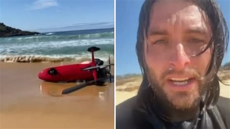 Light Plane Crashes Into Beach On Nsw South Coast After Warning Surfer