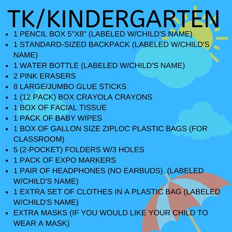 School Supply List – School Supply List – Ada S. Nelson Elementary School