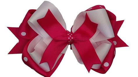 Once you receive your order, send us a picture. How To Make Stacked Hair Bows - YouTube
