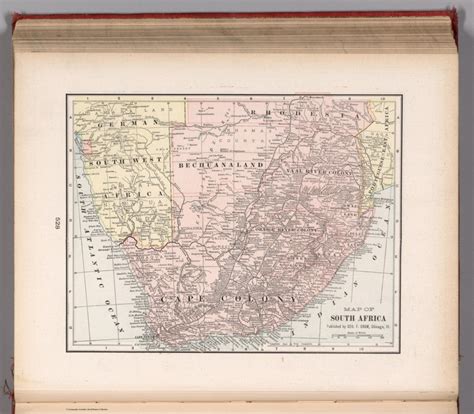 Map Of South Africa David Rumsey Historical Map Collection