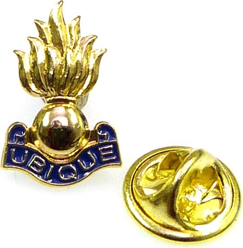 Royal Engineers Grenade Lapel Pin Badge Metalenamel Uk