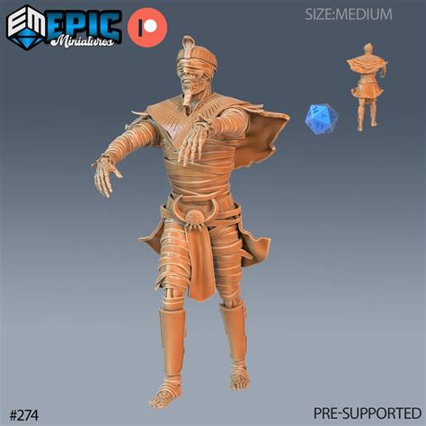 Mummy Variations Epic Miniatures Dnd 5e Undead King Zombie King