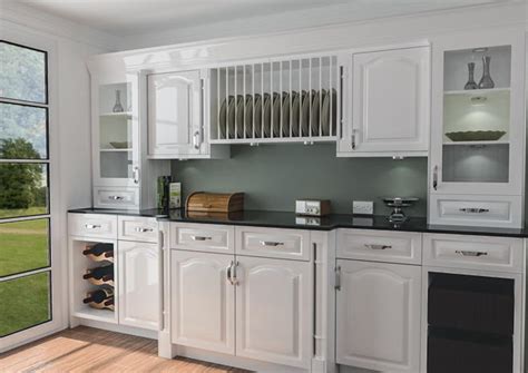 Lacquer White Kitchen Cabinets Doors