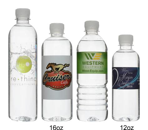 Advertise Your Brand With Our Custom Water Bottle Labels