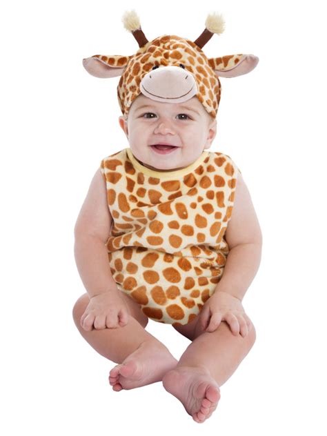 Infant And Toddler Boys And Girls Plush Baby Giraffe Halloween Costume